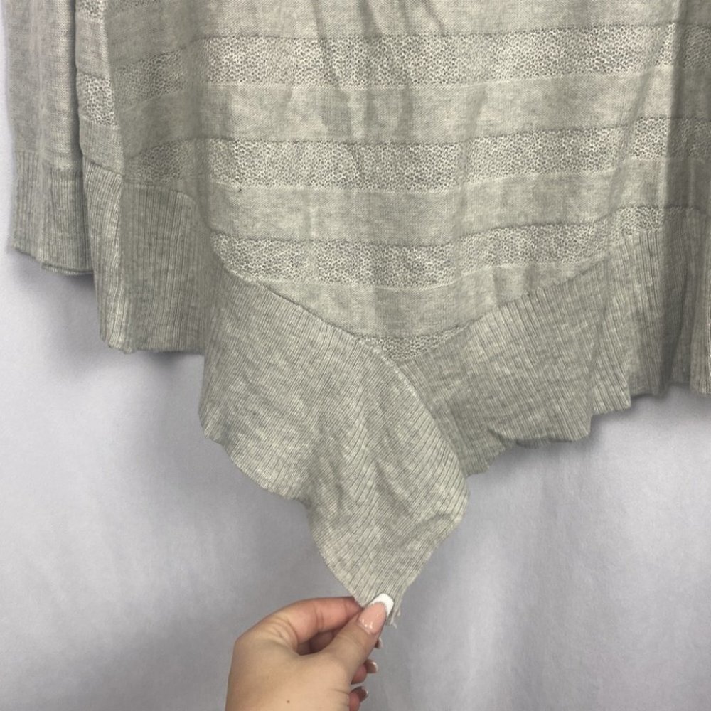 Anthropologie Left of Center Valonia Cardigan Grey NWT - Picture 13 of 13